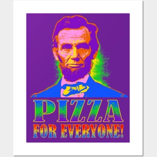 Pizza For Everyone! Posters and Art